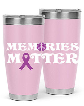 alzheimers awareness style 52#- alzheimers- Tumbler