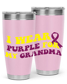 alzheimers awareness style 62#- alzheimers- Tumbler