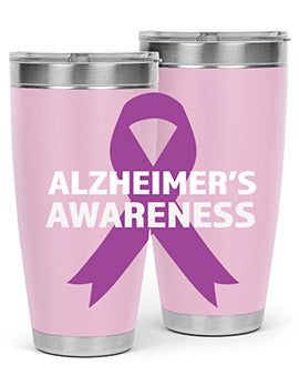 alzheimers awareness style 78#- alzheimers- Tumbler