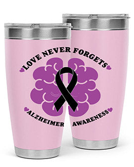 alzheimers awareness style 95#- alzheimers- Tumbler