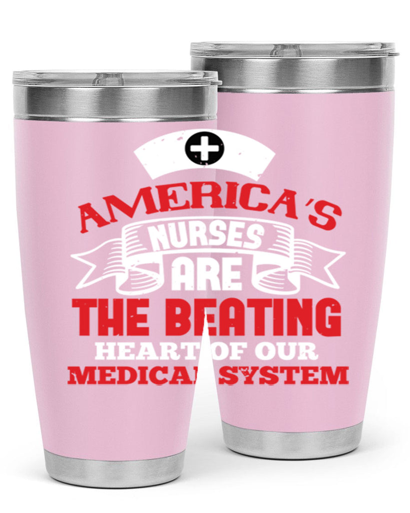 americas nurses are Style 295#- nurse- tumbler