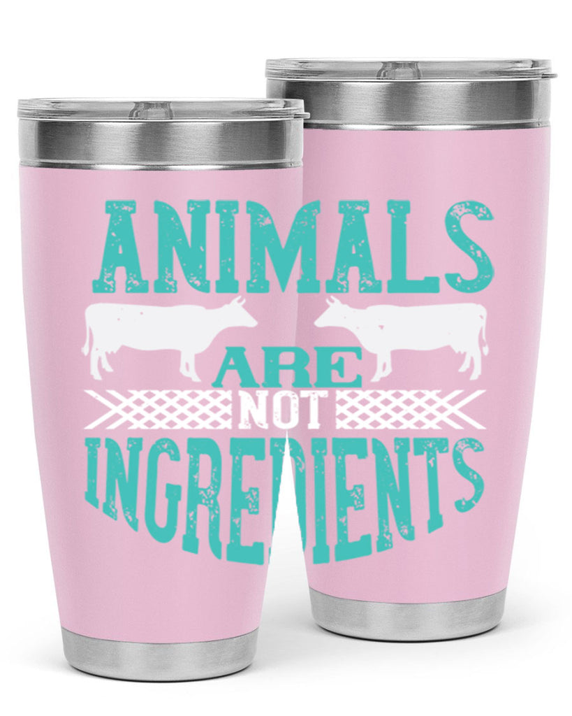 animals are not ingredients 103#- vegan- Tumbler