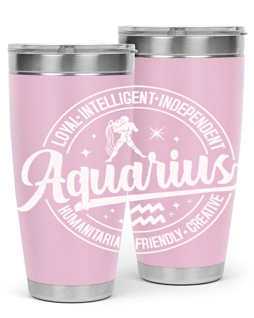 aquarius 77#- zodiac- Tumbler