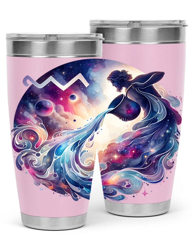 aquarius 89#- zodiac- Tumbler