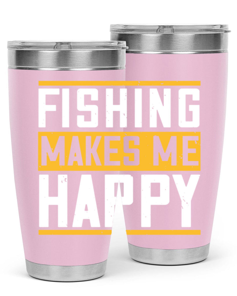 be happy and go for fishing 267#- fishing- Tumbler