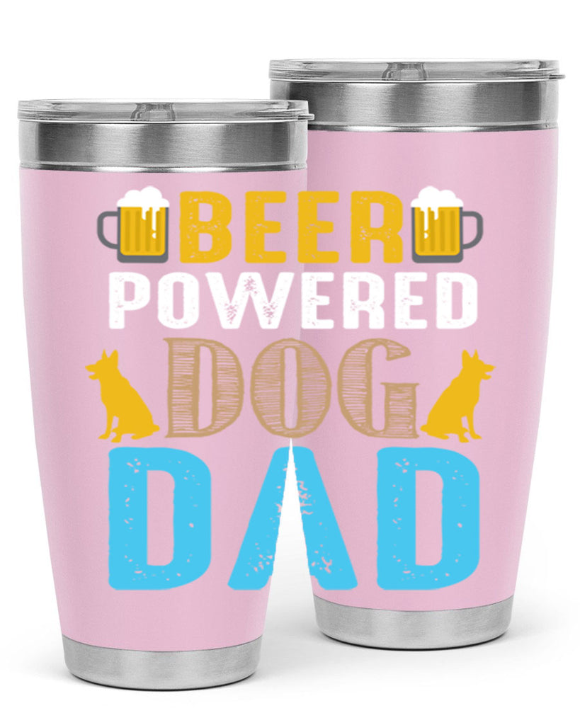 beer power dog dad 145#- beer- Tumbler