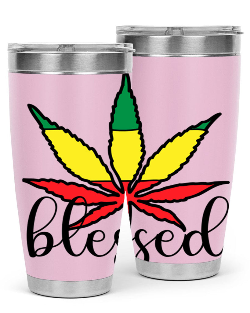 blessed cannabis jamacian 18#- marijuana- Tumbler