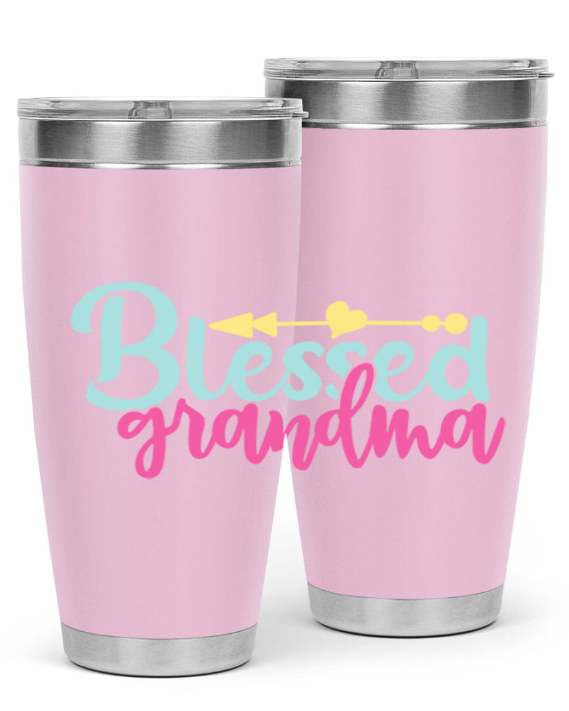 blessed grandma 63#- grandma - nana- Tumbler