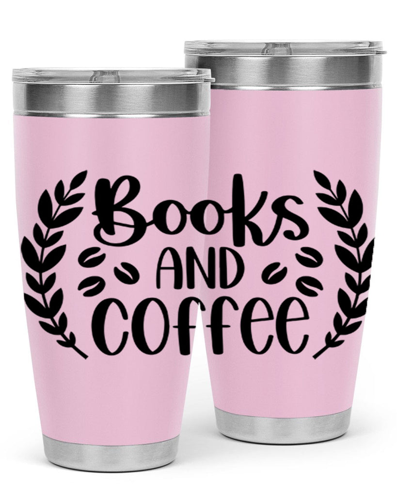 books and coffee 47#- reading- Tumbler