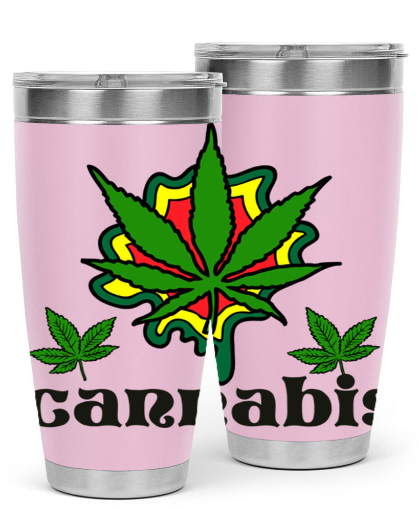 cannabis a 39#- marijuana- Tumbler