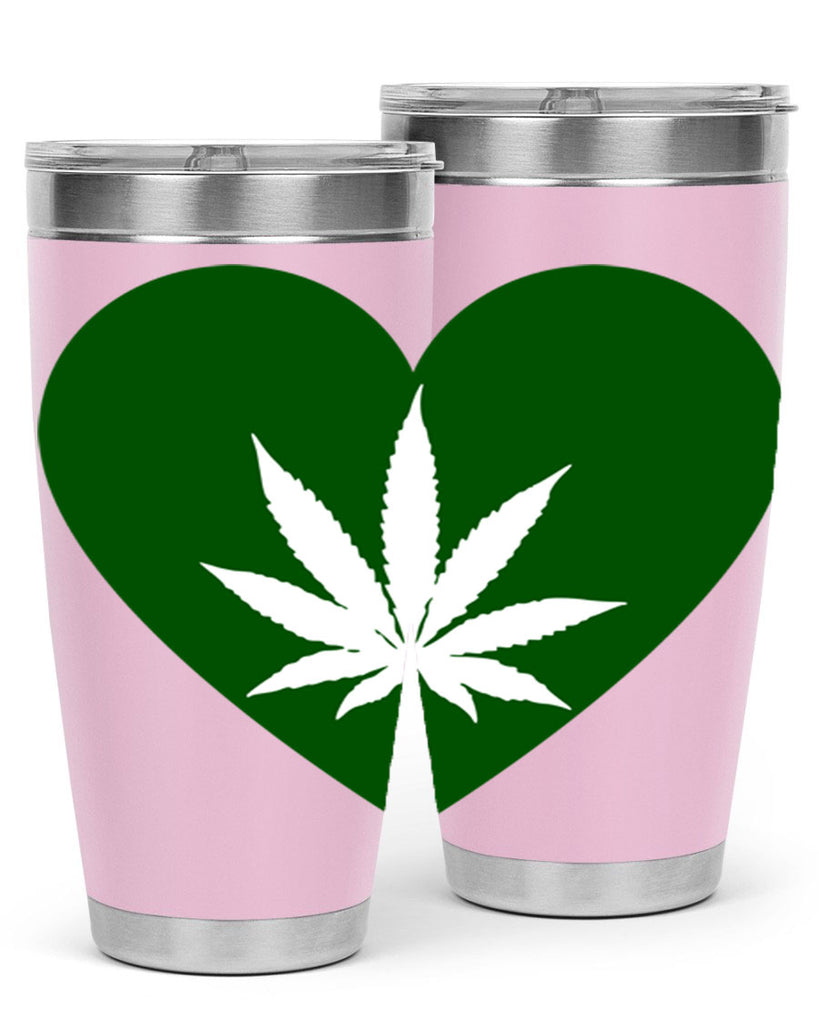 cannabis art 41#- marijuana- Tumbler