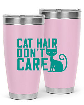cat hair dont care Style 30#- cat- Tumbler
