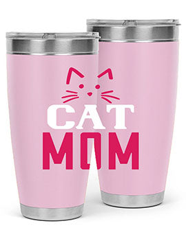 cat mom Style 34#- cat- Tumbler