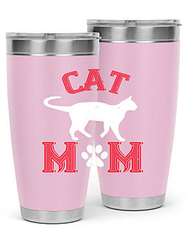 cat mom Style 35#- cat- Tumbler