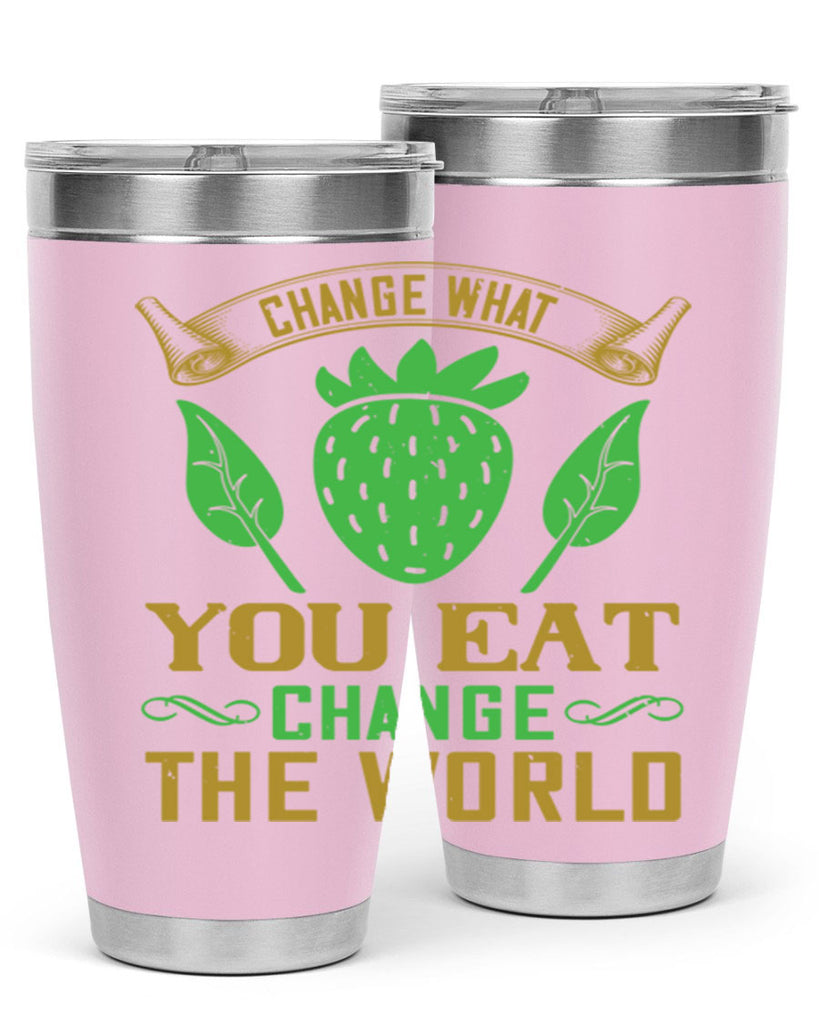 change what you eat change the world 146#- vegan- Tumbler