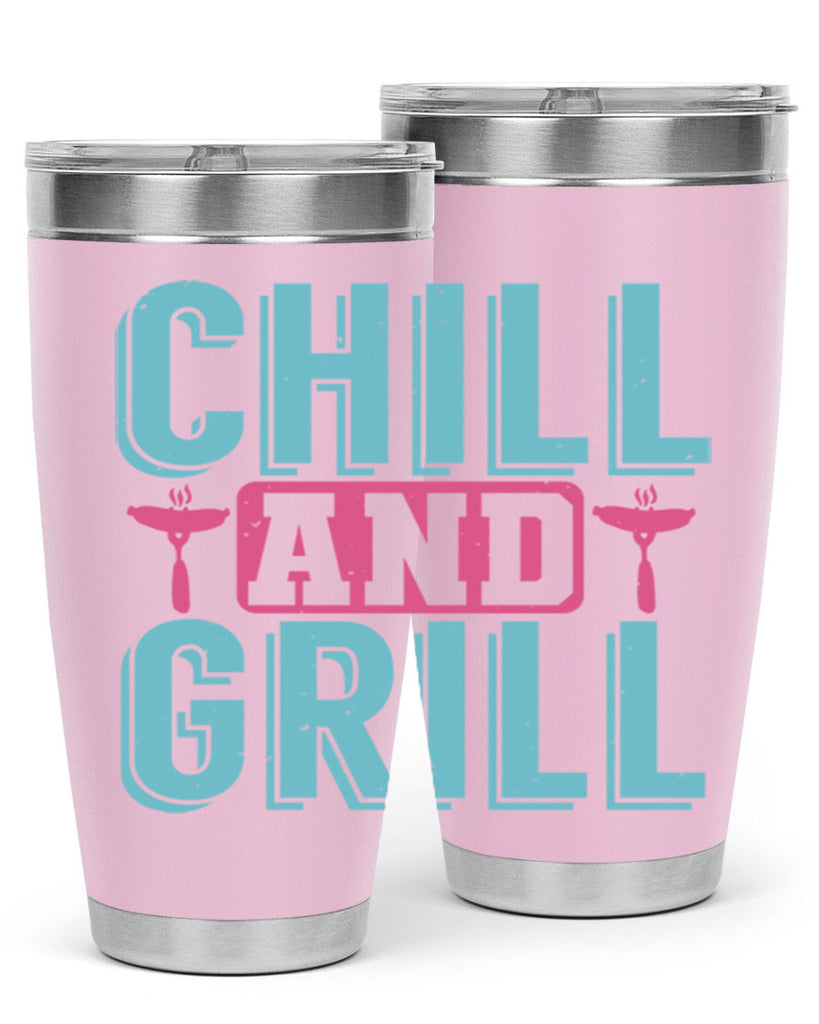 chill and grill 49#- bbq- Tumbler