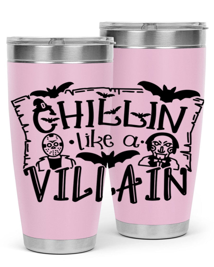 chillin like a villain 82#- halloween- Tumbler