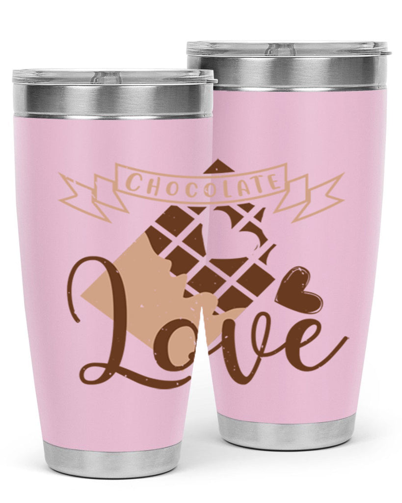 chocolate love 44#- chocolate- Tumbler