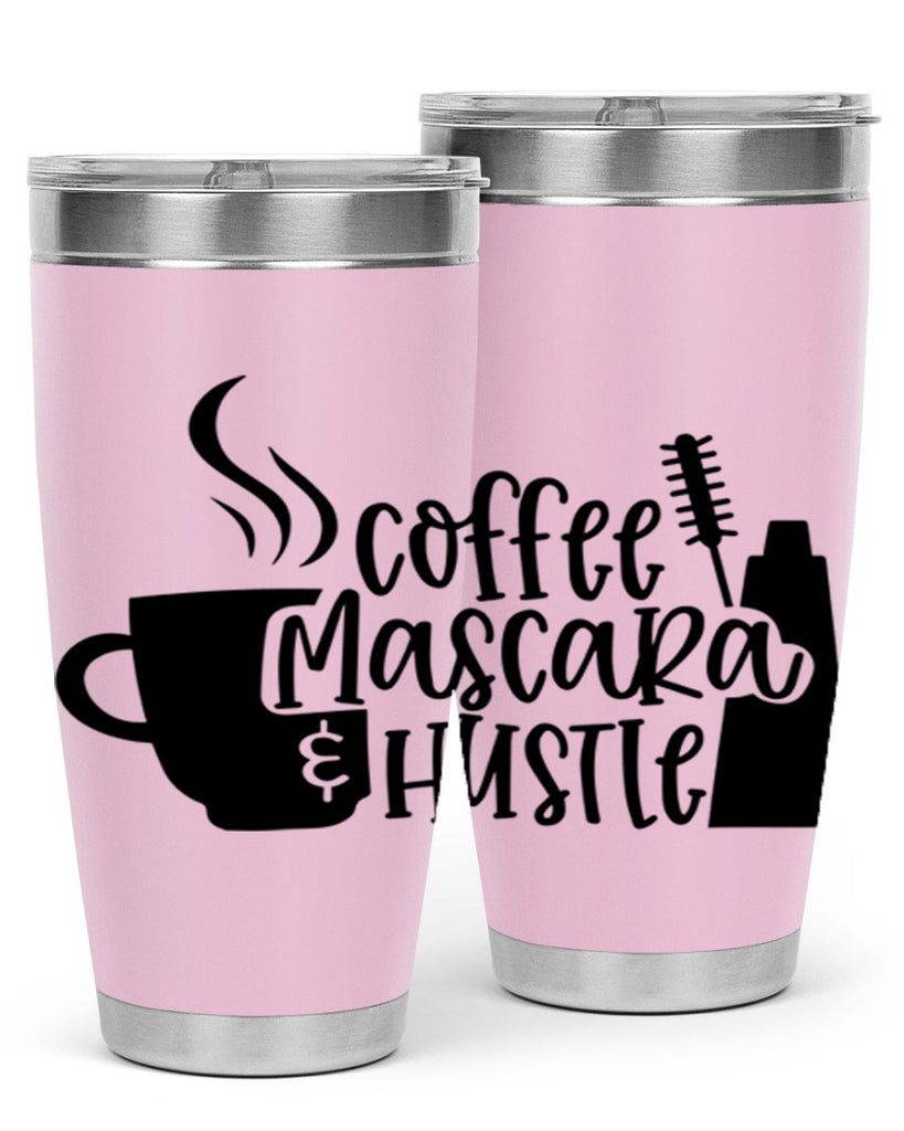 coffee mascara hustle 145#- coffee- Tumbler