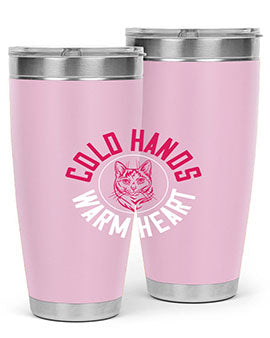 cold hands warm heart Style 42#- cat- Tumbler