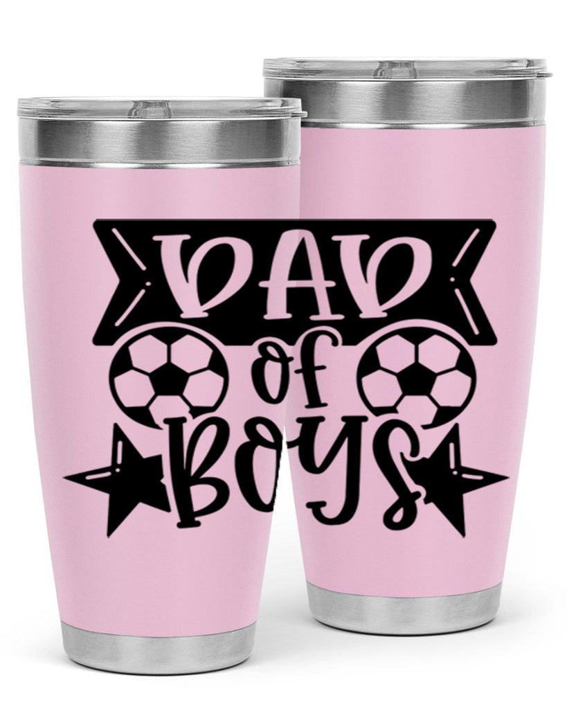 dad of boy 61#- fathers day- Tumbler