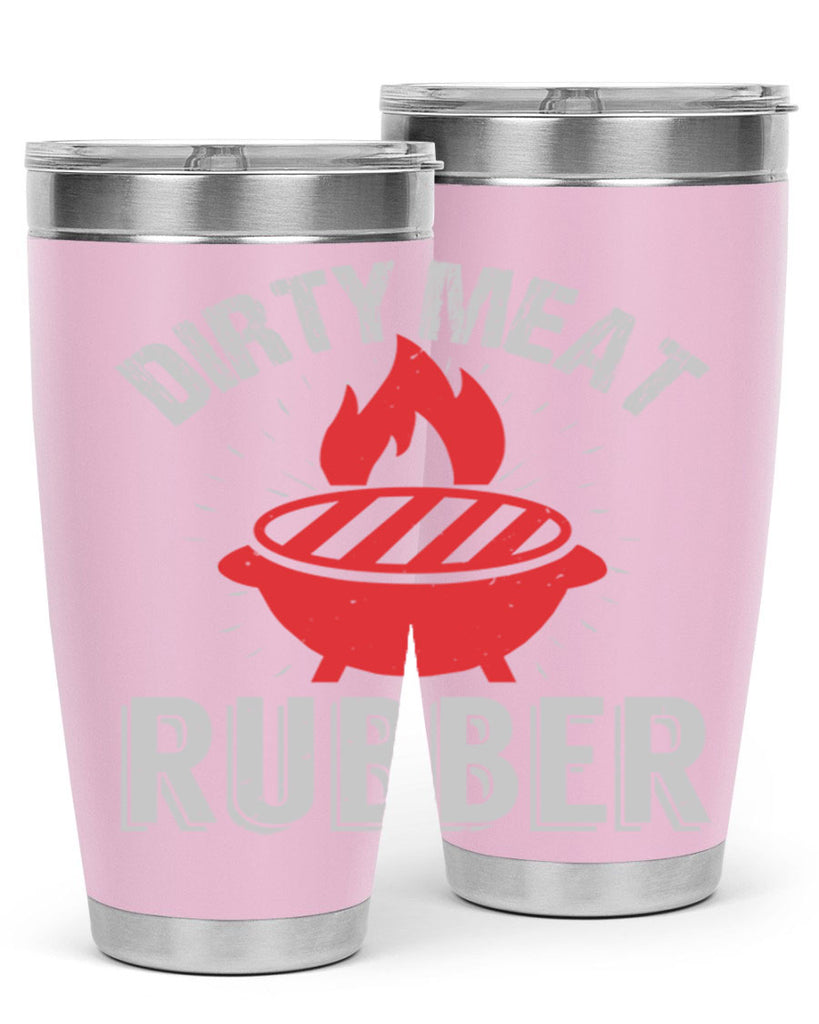 dirty meat rubber 46#- bbq- Tumbler