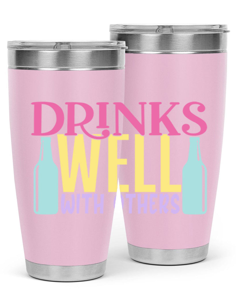 drinks well with others 129#- beer- Tumbler