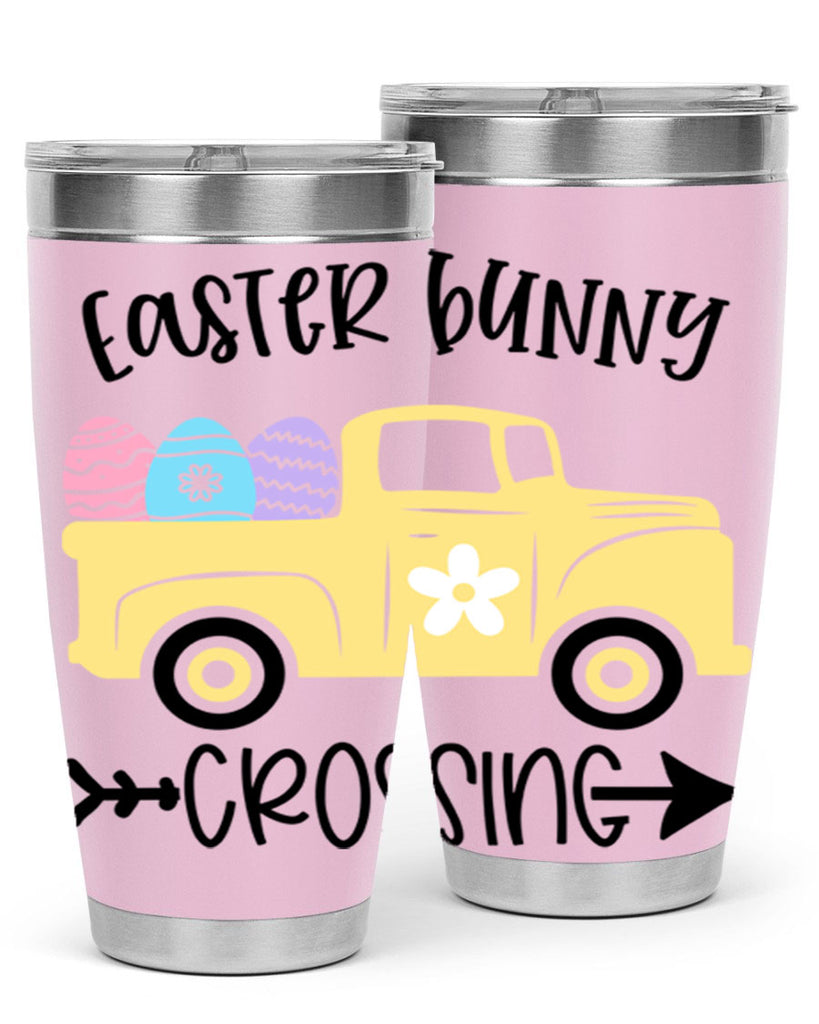 easter bunny crossing 59#- easter- Tumbler