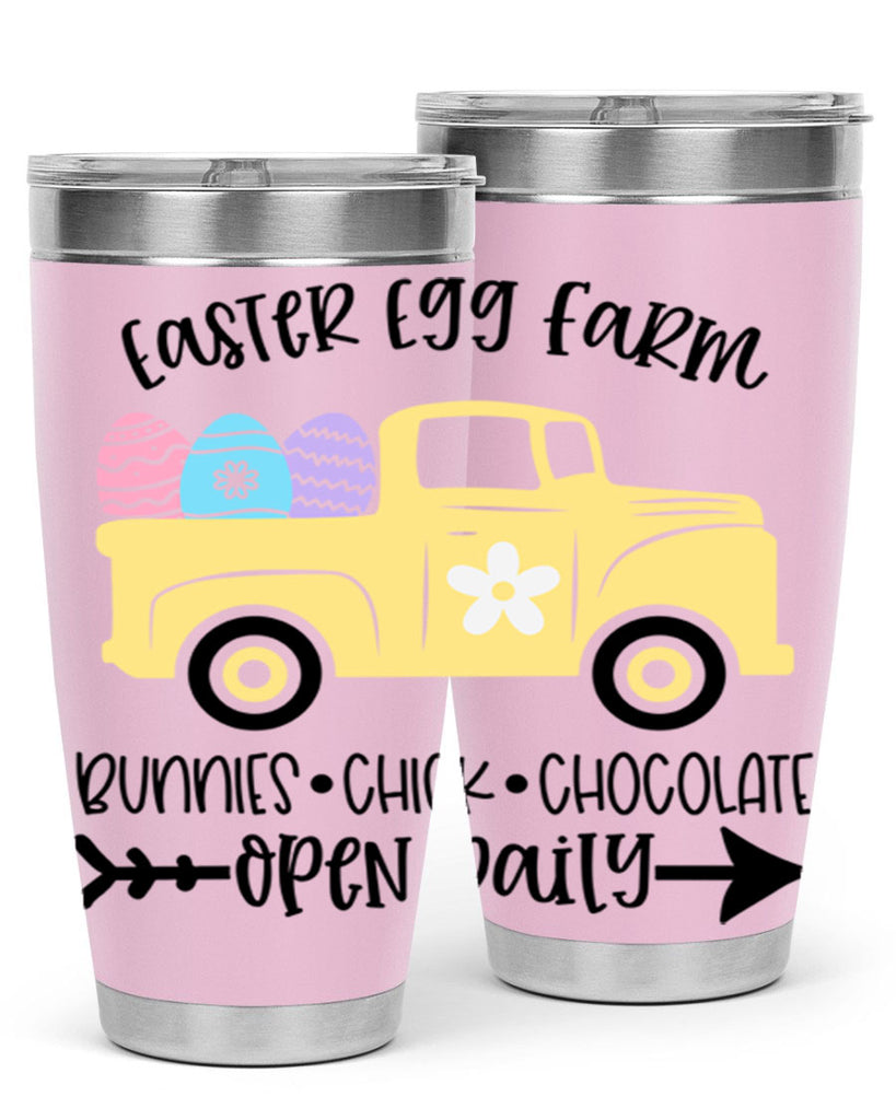 easter egg farm 58#- easter- Tumbler