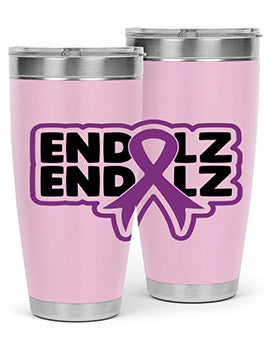 end alz 135#- alzheimers- Tumbler