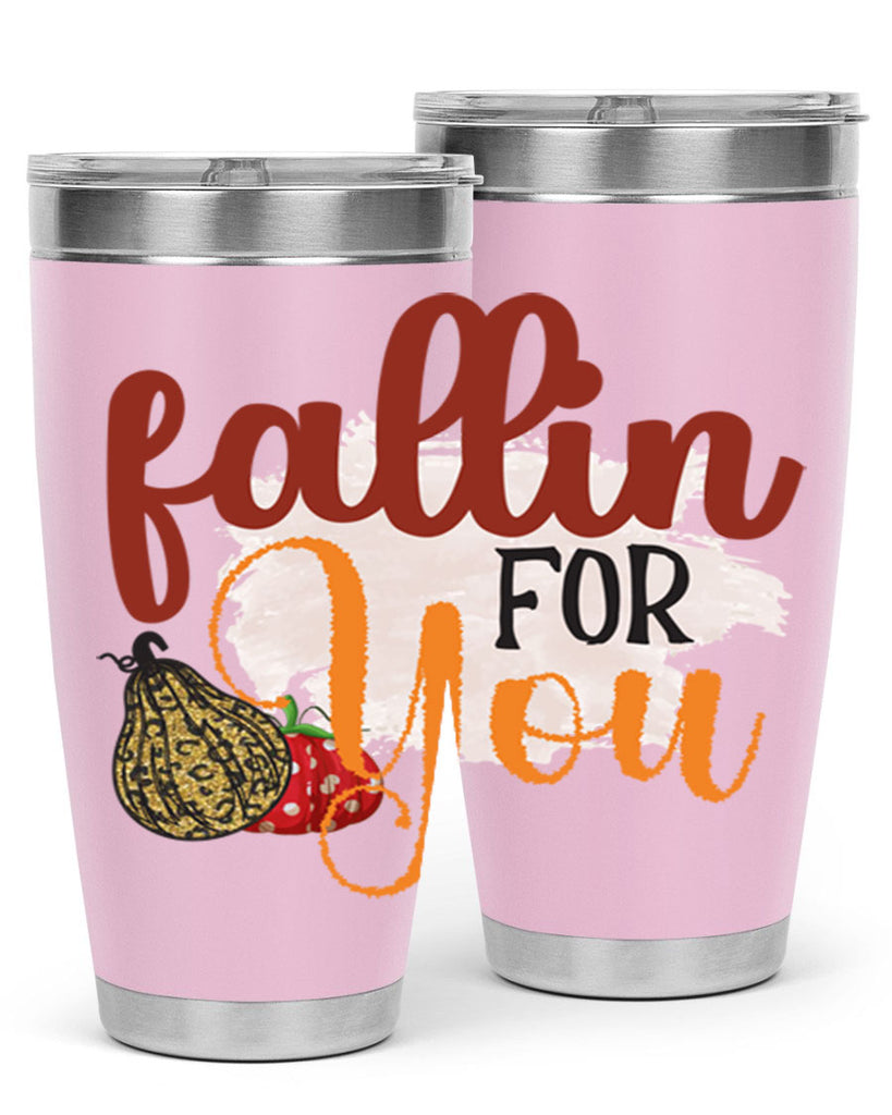 fallin for you 167#- fall- Tumbler