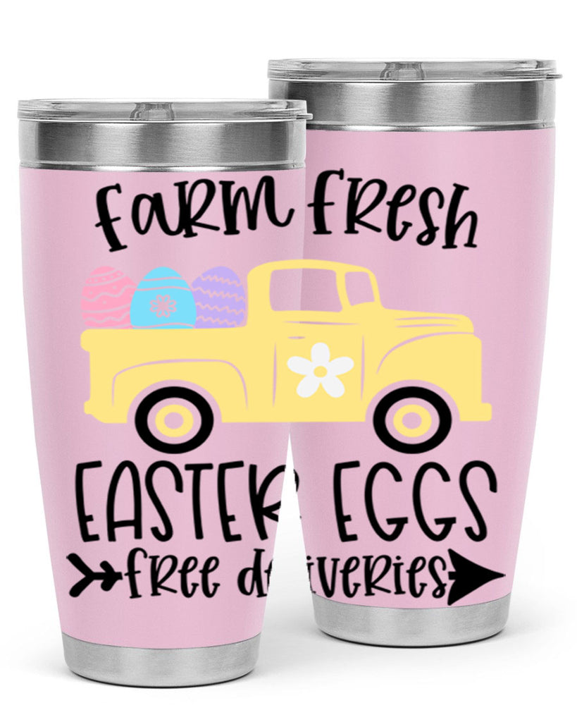 farm fresh easter eggs 46#- easter- Tumbler