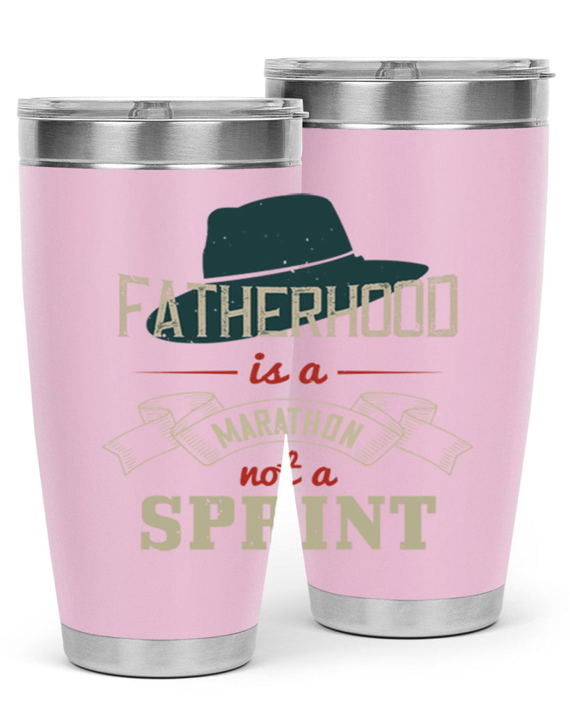fatherhood is a marathon 227#- fathers day- Tumbler
