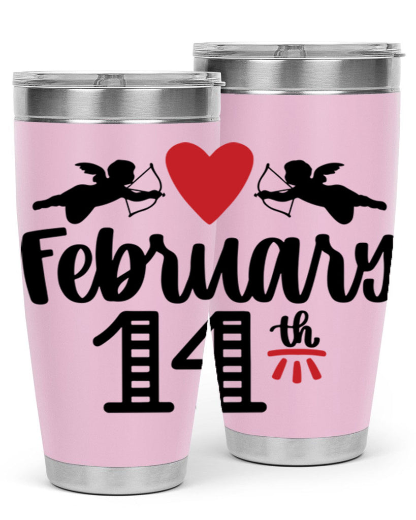 february th 28#- valentines day- Tumbler