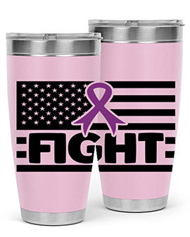 fight 145#- alzheimers- Tumbler