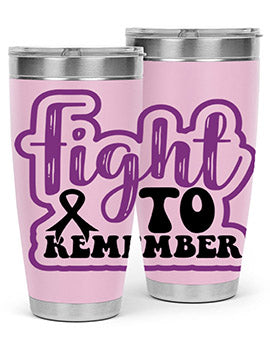 fight to remember 143#- alzheimers- Tumbler