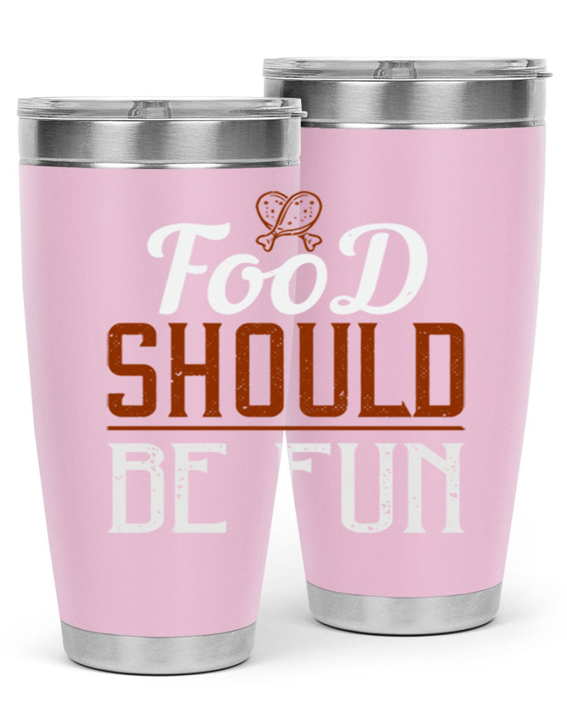 food should be fun 38#- cooking- Tumbler