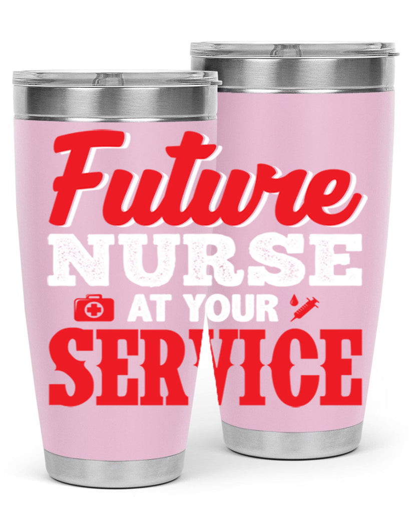 future nurse at your servicepng Style 241#- nurse- tumbler