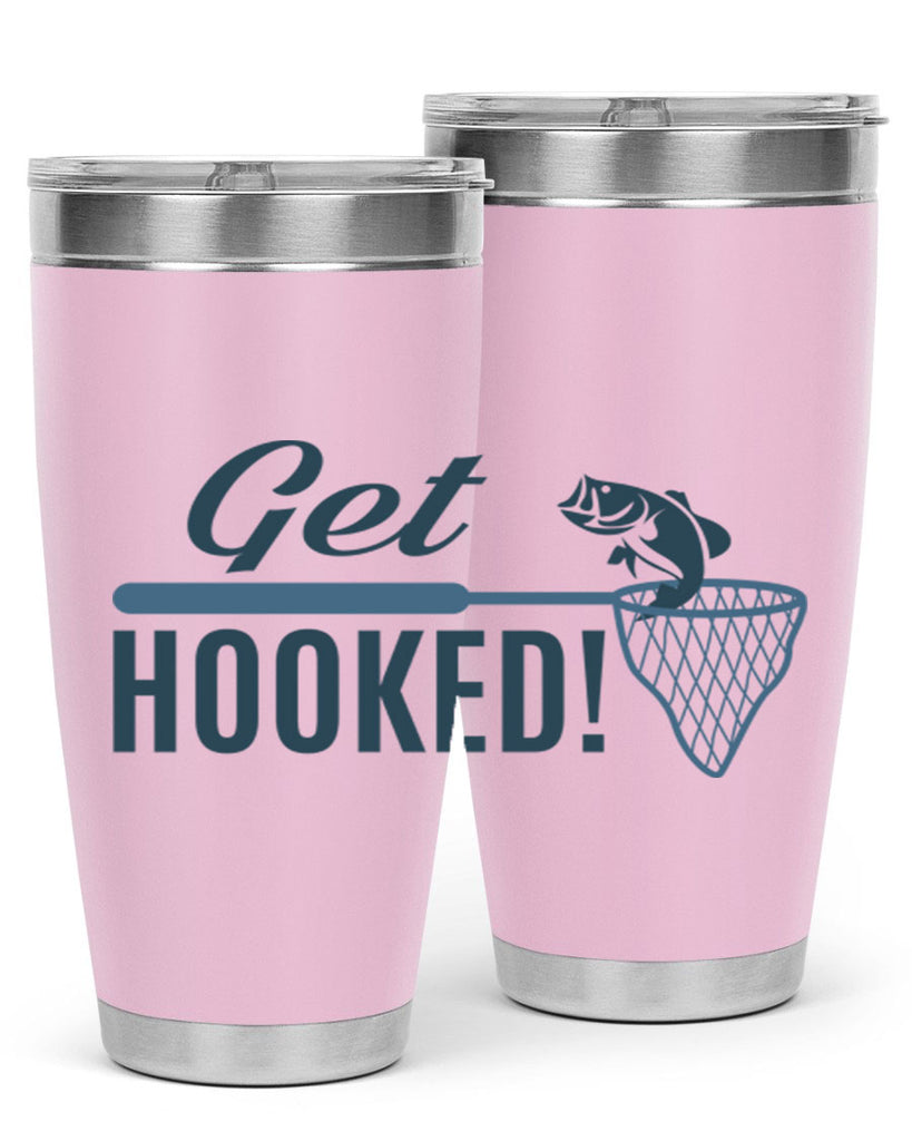 get hooked 133#- fishing- Tumbler