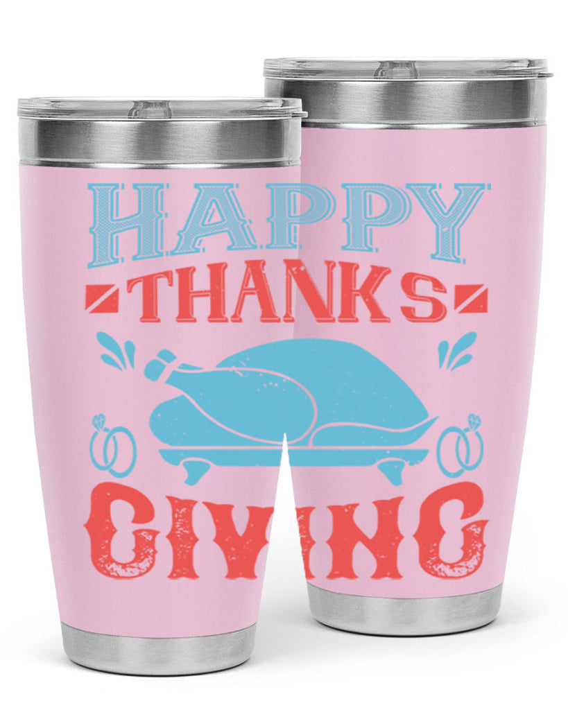 happy thanks giving 36#- thanksgiving- Tumbler