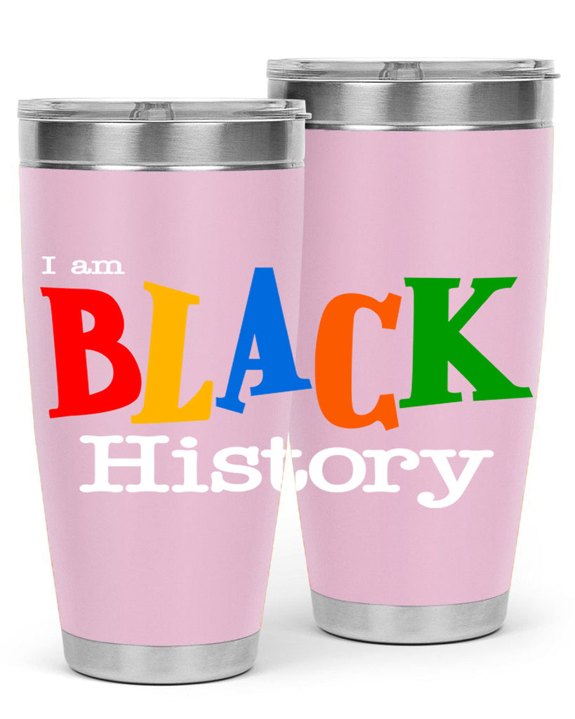 i am black  history 117#- black words phrases- Cotton Tank