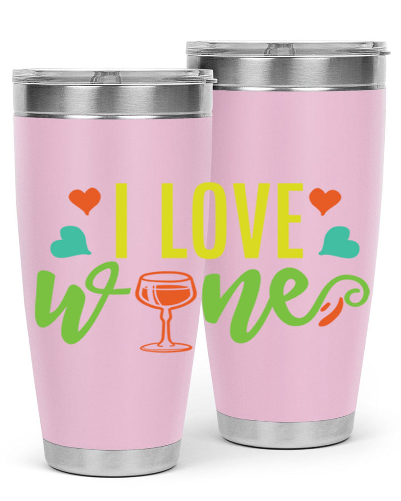 i love wine 401#- mom- Tumbler