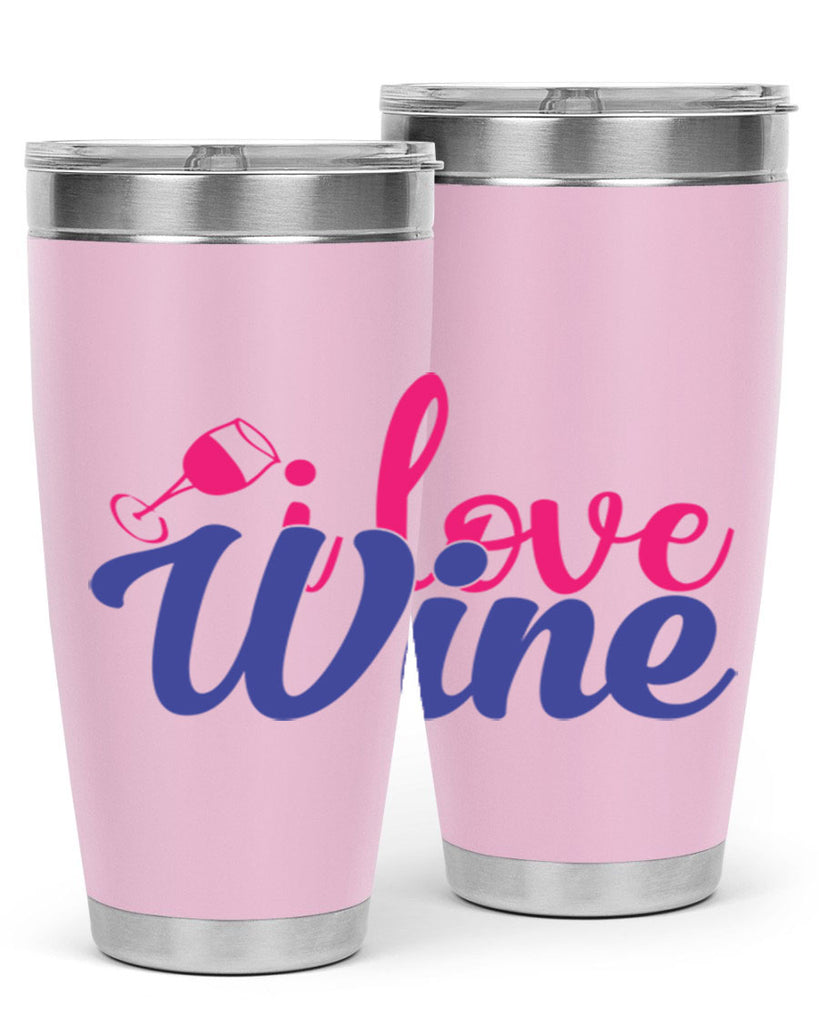 i love wine 402#- mom- Tumbler