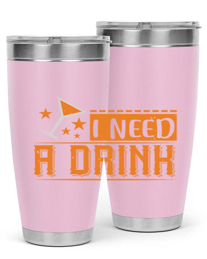 i need a drink 66#- mardi gras- Tumbler