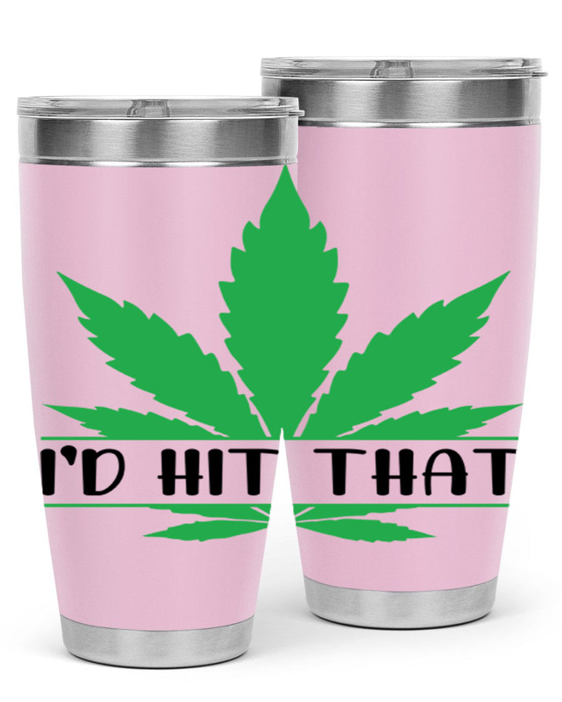 id hit that weed 143#- marijuana- Tumbler