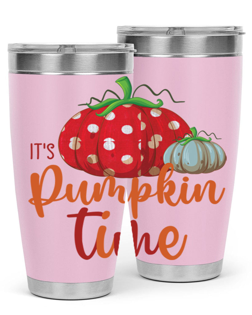 it s pumpkin time 368#- fall- Tumbler