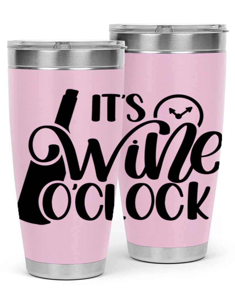 its wine oclock 47#- wine- Tumbler