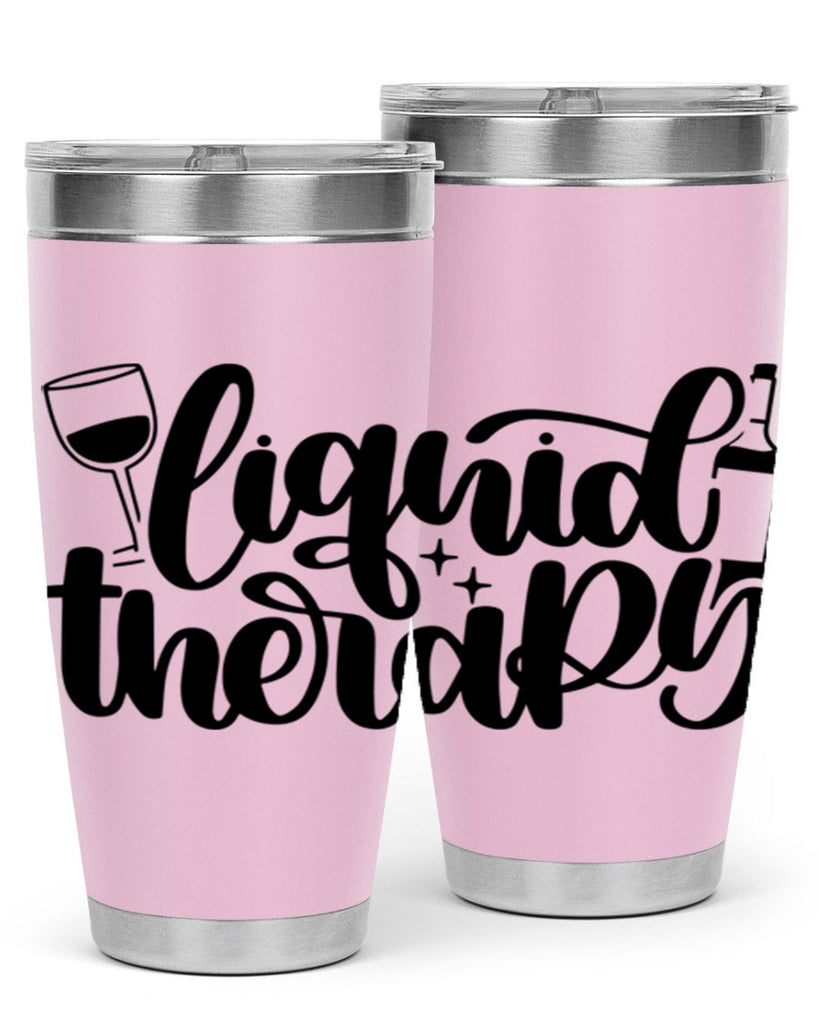 liquid therapy 45#- wine- Tumbler