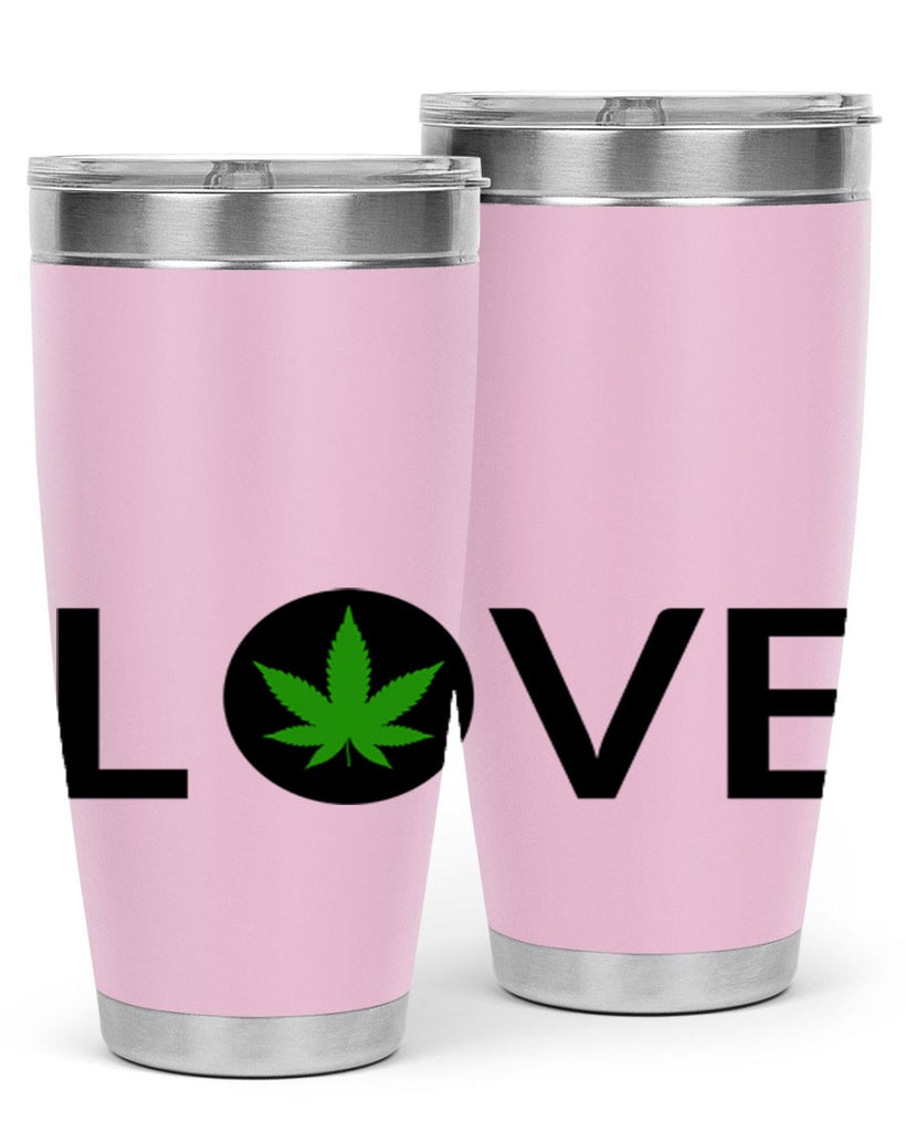 love cannabis 189#- marijuana- Tumbler