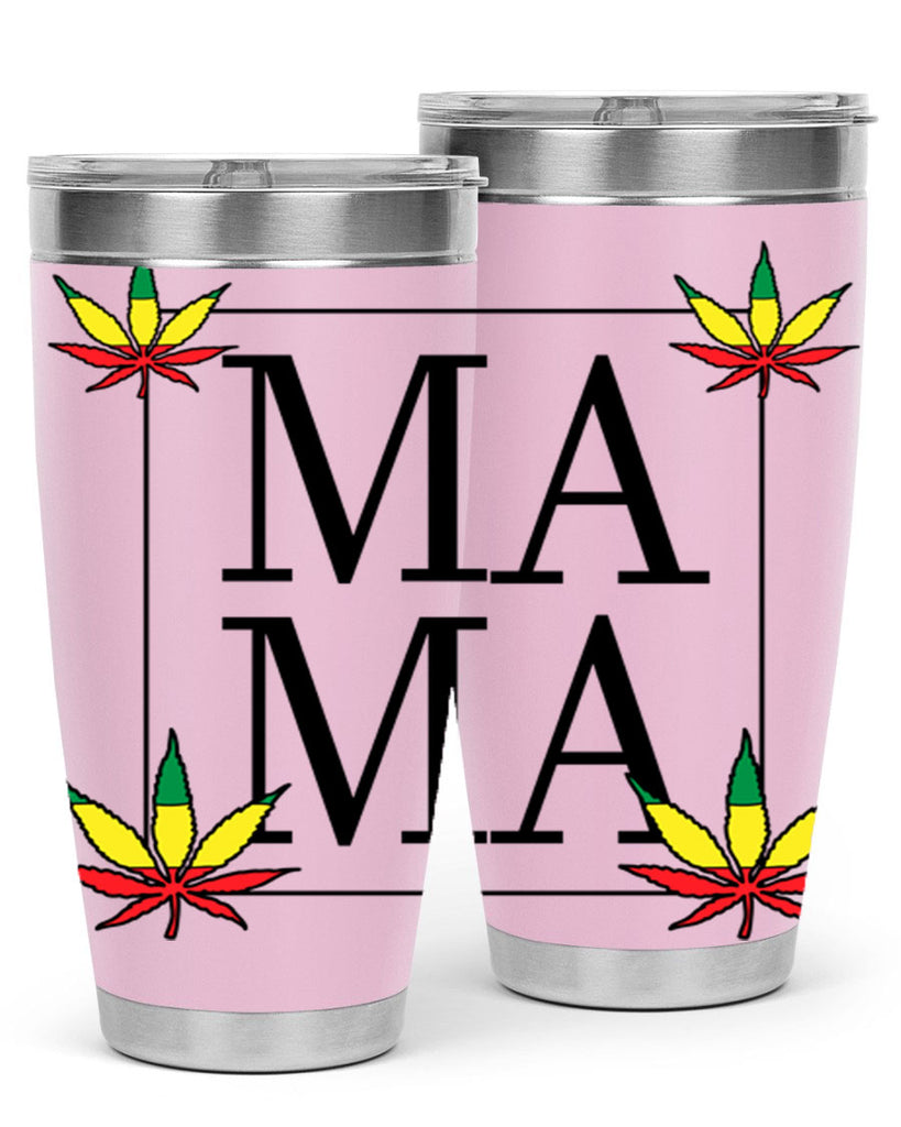 mama weed 197#- marijuana- Tumbler